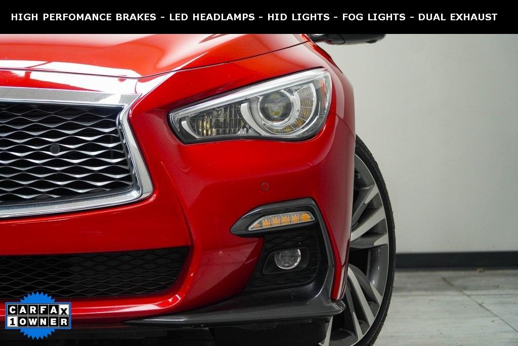 used 2021 INFINITI Q50 car, priced at $28,350