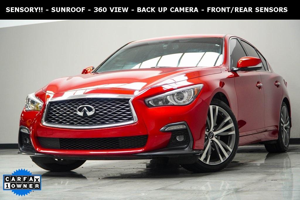 used 2021 INFINITI Q50 car, priced at $28,350