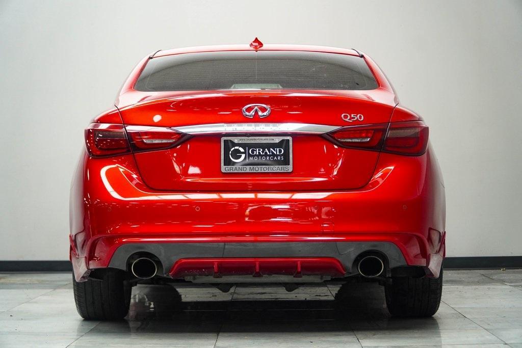 used 2021 INFINITI Q50 car, priced at $28,350