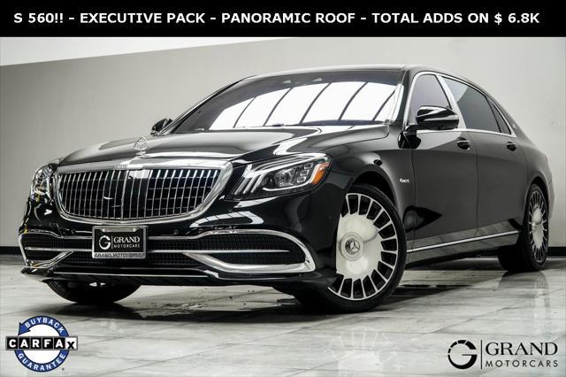 used 2019 Mercedes-Benz Maybach S 560 car, priced at $76,998