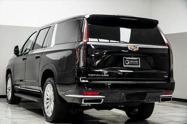 used 2022 Cadillac Escalade ESV car, priced at $64,900