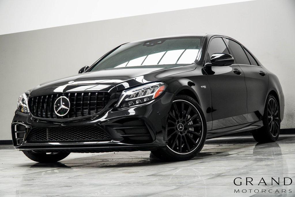 used 2020 Mercedes-Benz AMG C 43 car, priced at $33,294