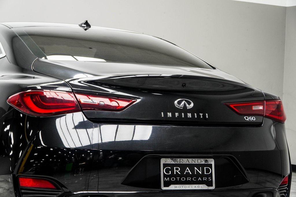 used 2017 INFINITI Q60 car, priced at $18,479