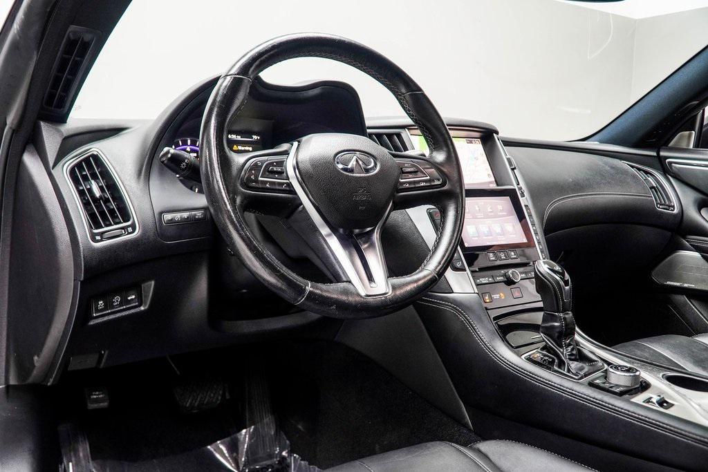 used 2017 INFINITI Q60 car, priced at $18,479