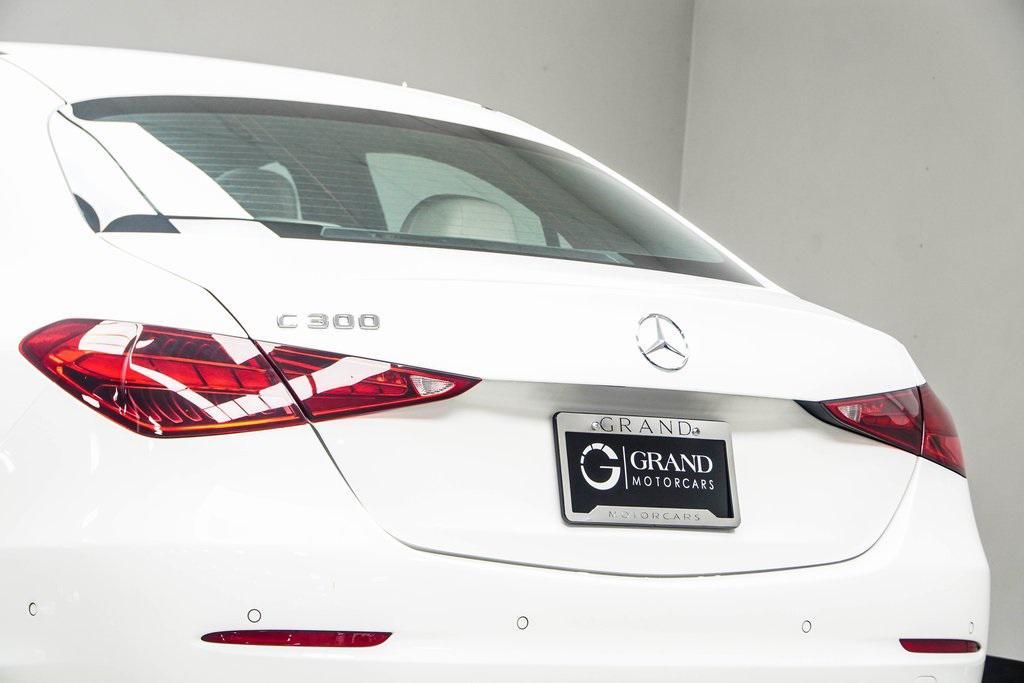 used 2024 Mercedes-Benz C-Class car, priced at $35,997