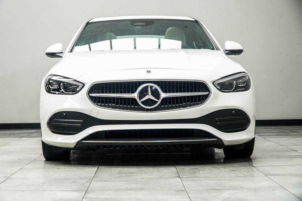 used 2024 Mercedes-Benz C-Class car, priced at $35,997