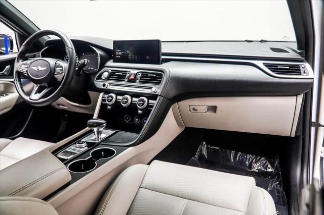 used 2022 Genesis G70 car, priced at $27,590
