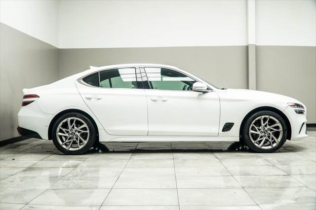 used 2022 Genesis G70 car, priced at $27,590