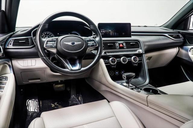 used 2022 Genesis G70 car, priced at $27,590