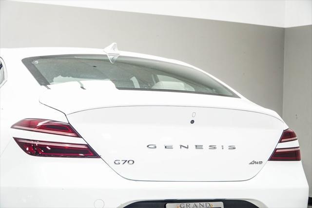 used 2022 Genesis G70 car, priced at $27,590