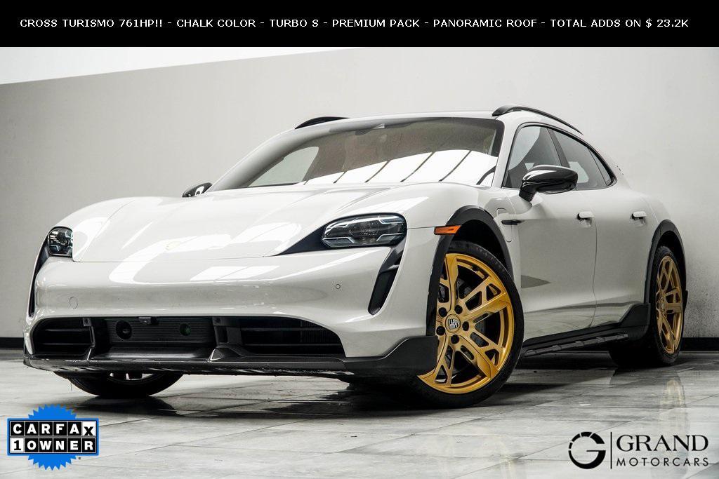 used 2022 Porsche Taycan car, priced at $101,999