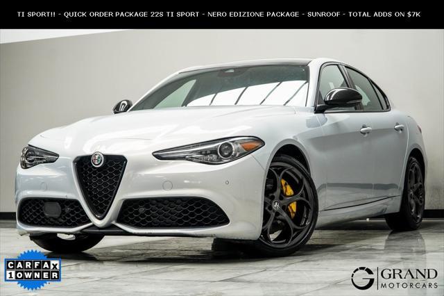 used 2021 Alfa Romeo Giulia car, priced at $23,310