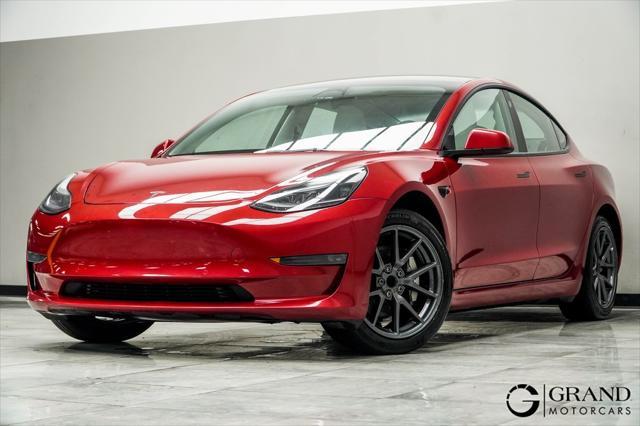 used 2022 Tesla Model 3 car, priced at $23,990