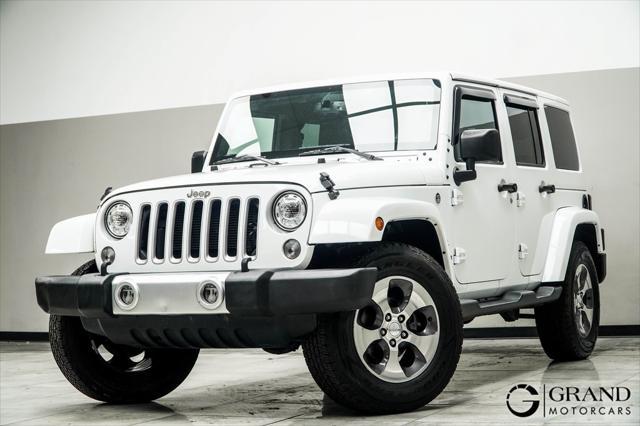 used 2017 Jeep Wrangler Unlimited car, priced at $20,933