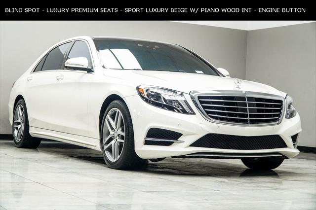 used 2015 Mercedes-Benz S-Class car, priced at $24,900