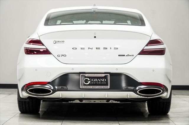 used 2022 Genesis G70 car, priced at $35,324