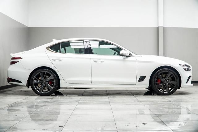 used 2022 Genesis G70 car, priced at $35,324