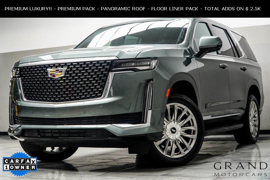 used 2024 Cadillac Escalade car, priced at $74,777