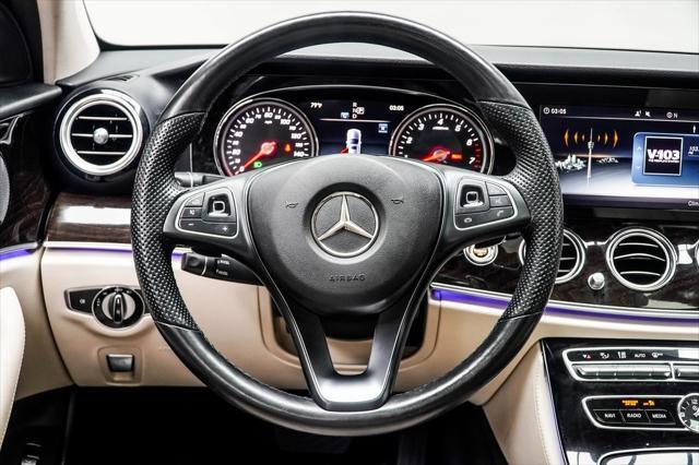 used 2018 Mercedes-Benz E-Class car, priced at $27,900