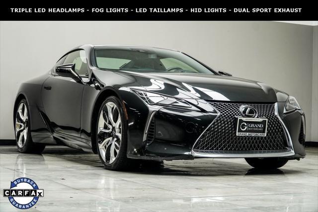 used 2018 Lexus LC 500 car, priced at $64,900