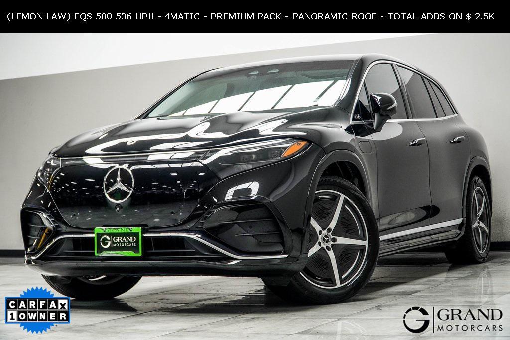 used 2023 Mercedes-Benz EQS 580 car, priced at $52,899