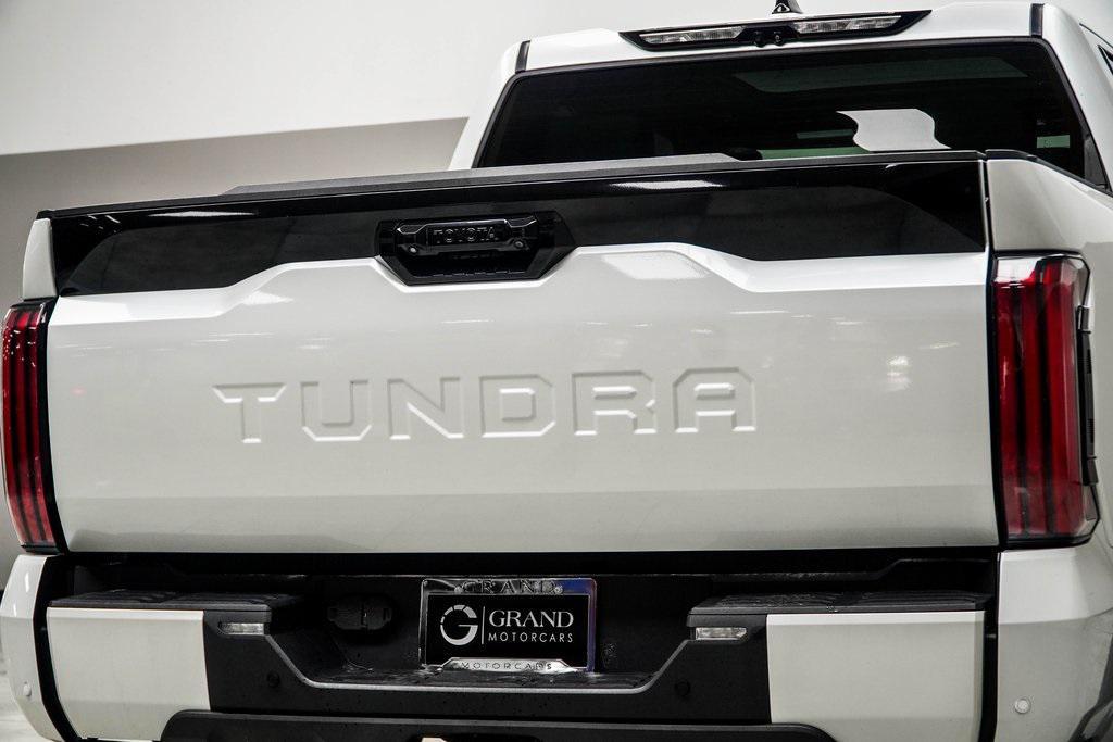 used 2022 Toyota Tundra car, priced at $42,599
