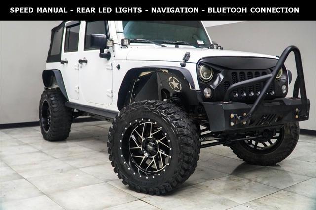 used 2016 Jeep Wrangler Unlimited car, priced at $22,900