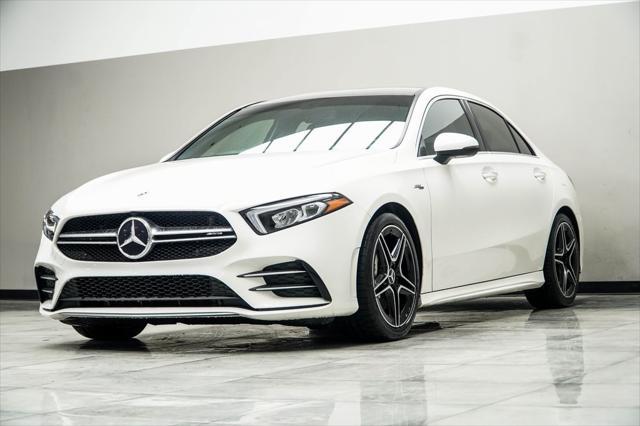 used 2021 Mercedes-Benz AMG A 35 car, priced at $31,700