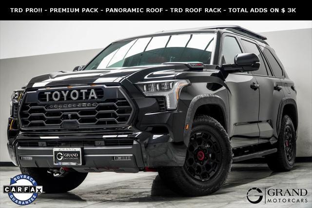 used 2024 Toyota Sequoia car, priced at $77,496