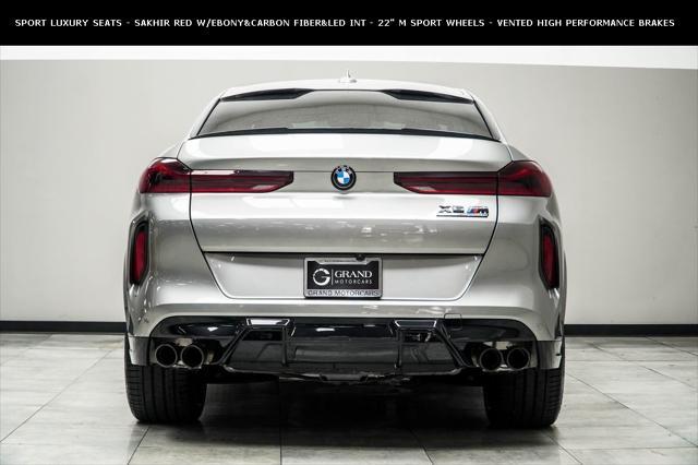 used 2021 BMW X6 M car, priced at $77,900