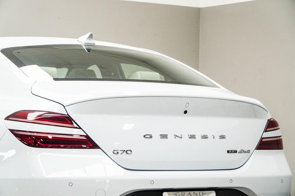 used 2023 Genesis G70 car, priced at $28,711