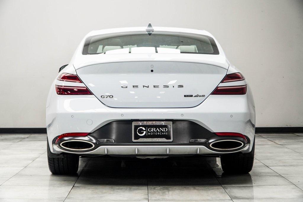 used 2023 Genesis G70 car, priced at $28,711