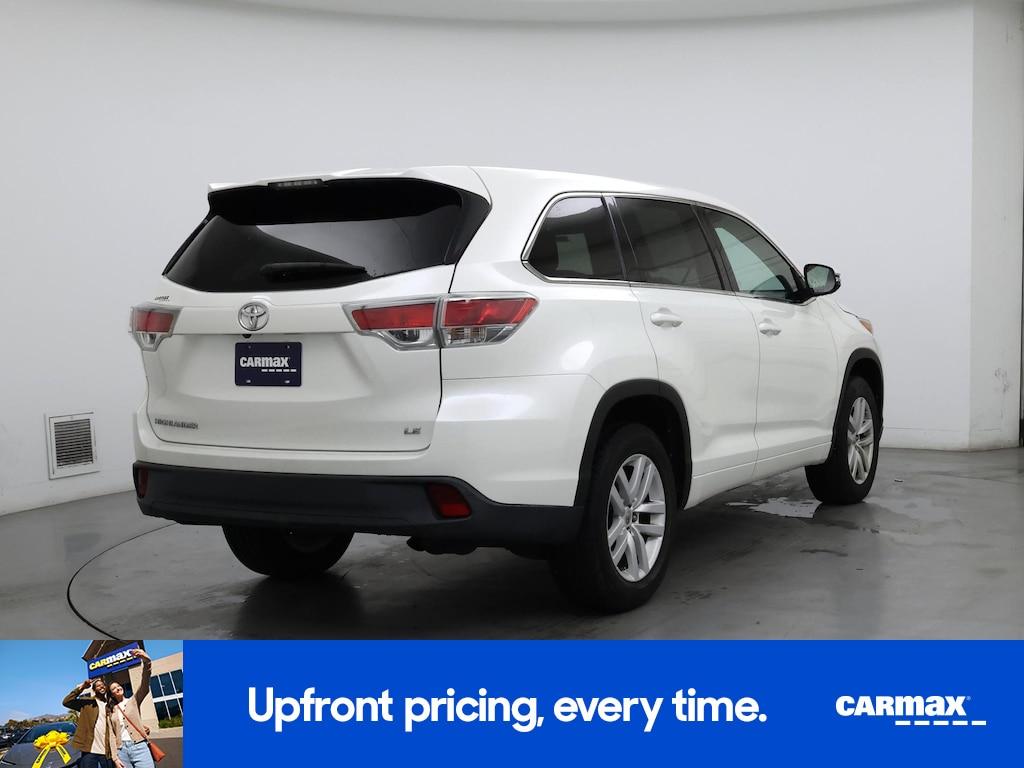 used 2015 Toyota Highlander car, priced at $25,998