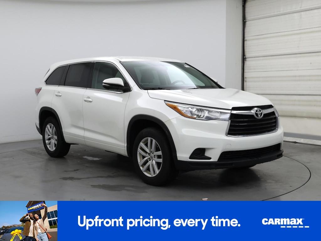 used 2015 Toyota Highlander car, priced at $25,998