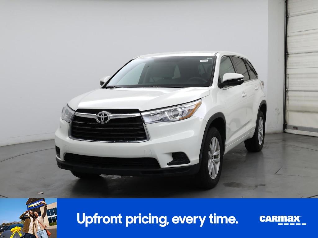 used 2015 Toyota Highlander car, priced at $25,998