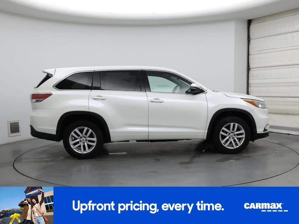 used 2015 Toyota Highlander car, priced at $25,998