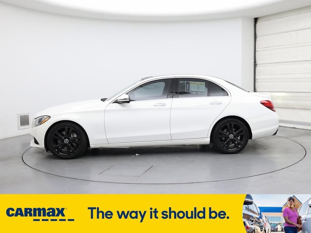 used 2018 Mercedes-Benz C-Class car, priced at $22,998