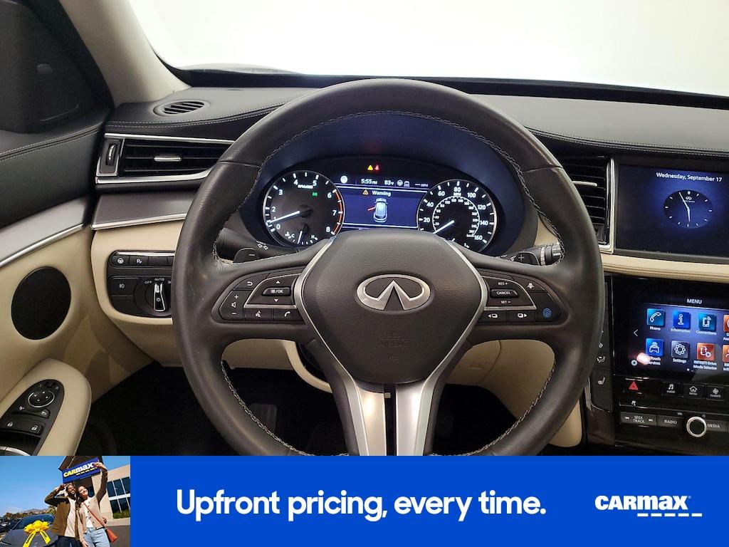 used 2022 INFINITI QX50 car, priced at $30,998