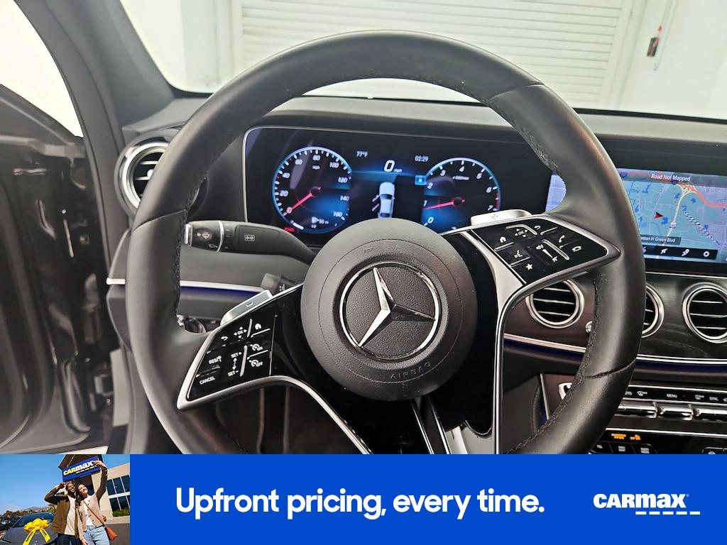 used 2022 Mercedes-Benz E-Class car, priced at $38,998