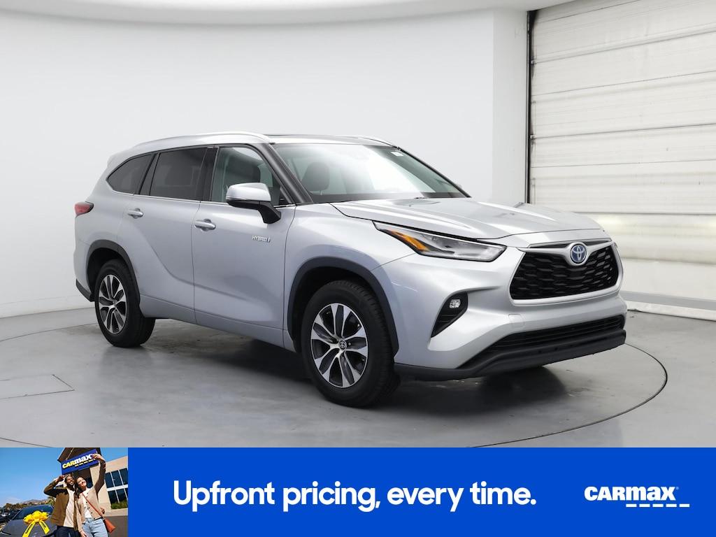 used 2021 Toyota Highlander Hybrid car, priced at $38,998