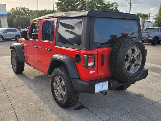 used 2018 Jeep Wrangler Unlimited car, priced at $24,500