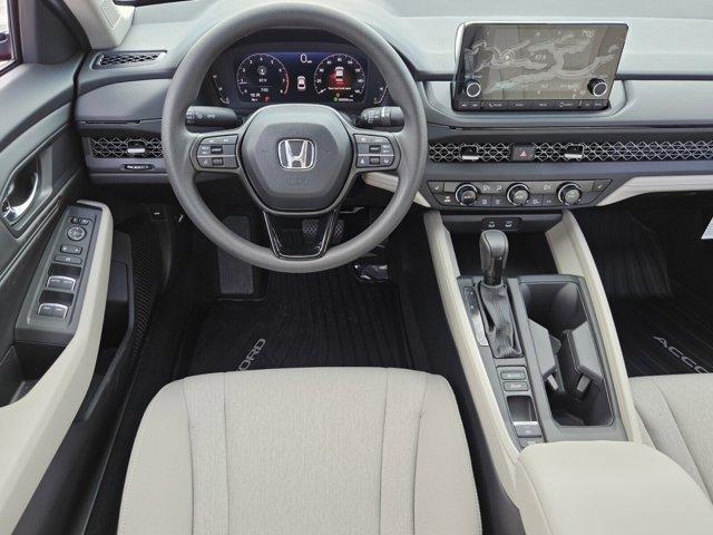 new 2025 Honda Accord car, priced at $31,165