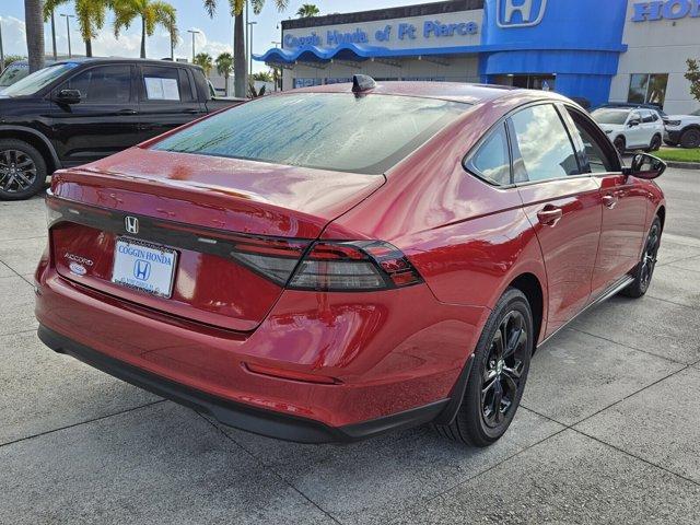 new 2025 Honda Accord car, priced at $31,165