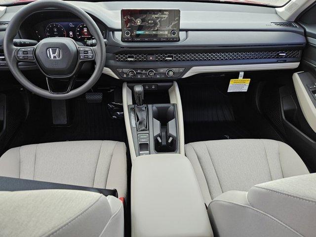 new 2025 Honda Accord car, priced at $31,165