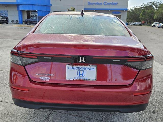 new 2025 Honda Accord car, priced at $31,165