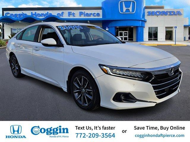 used 2022 Honda Accord car, priced at $25,128