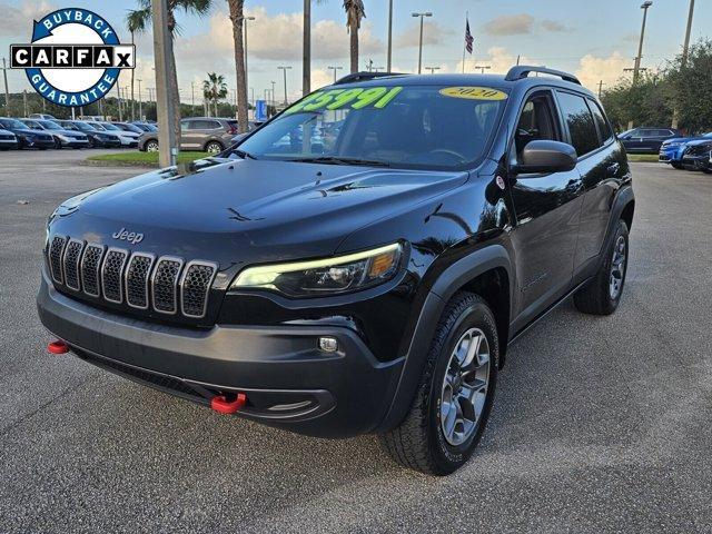 used 2020 Jeep Cherokee car, priced at $22,362