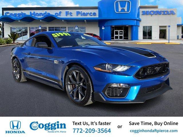 used 2021 Ford Mustang car, priced at $49,991