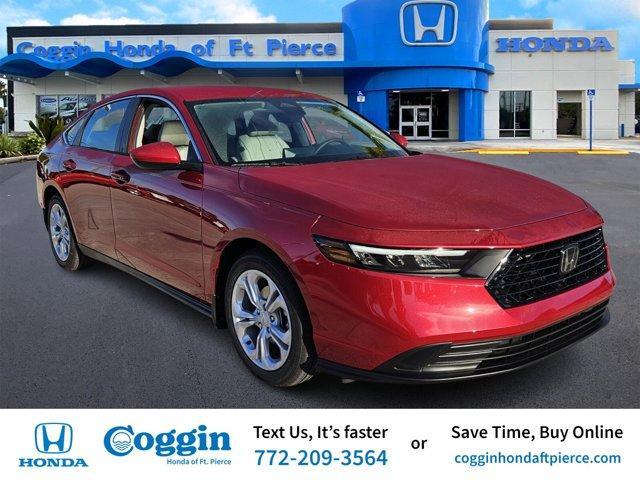 new 2025 Honda Accord car, priced at $29,503