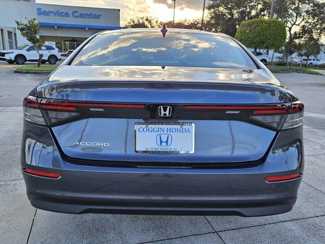 new 2025 Honda Accord car, priced at $29,071